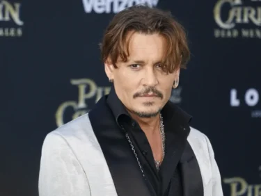 Americký herec Johnny Depp na premiéře filmu.