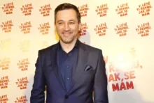 Ondřej Sokol na premiéře filmu V létě ti řeknu, jak se mám.