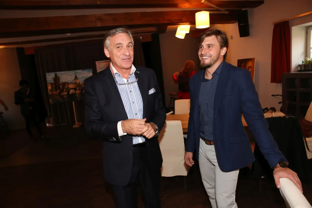 - VIPshow Jan Čenský se synem Matyášem.