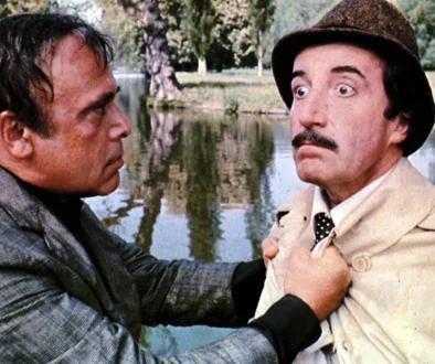 Peter Sellers coby inspektor ve filmu Růžový panter.